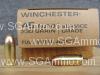 50 Round Box - 45 Auto 230 grain FMJ Winchester Service Grade Ammo - SG45W